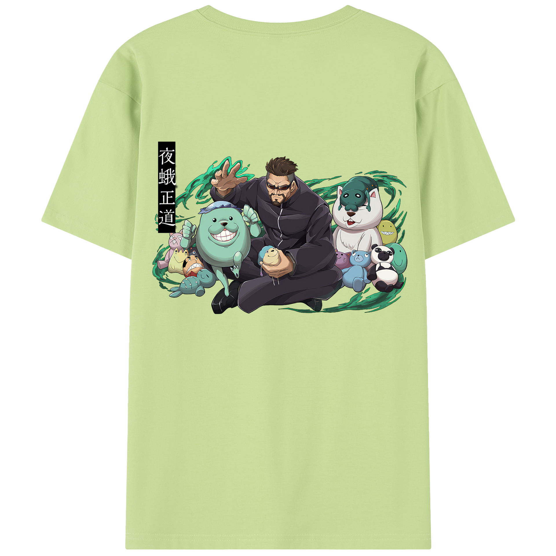 （画像用） 呪術廻戦 Jujutsu Kaisen 綿100％半袖Tシャツ（背面プリント）